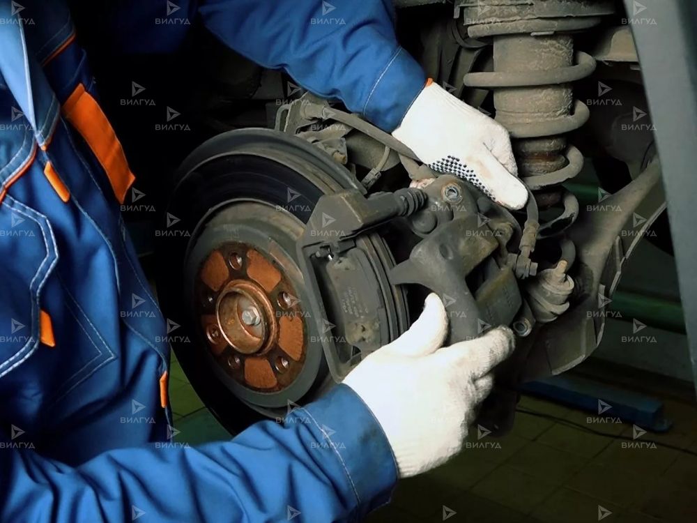 Замена тормозных колодок Škoda в Красноярске