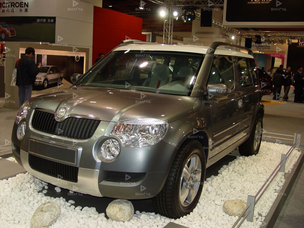 Диагностика бензинового двигателя Škoda Yeti в Красноярске