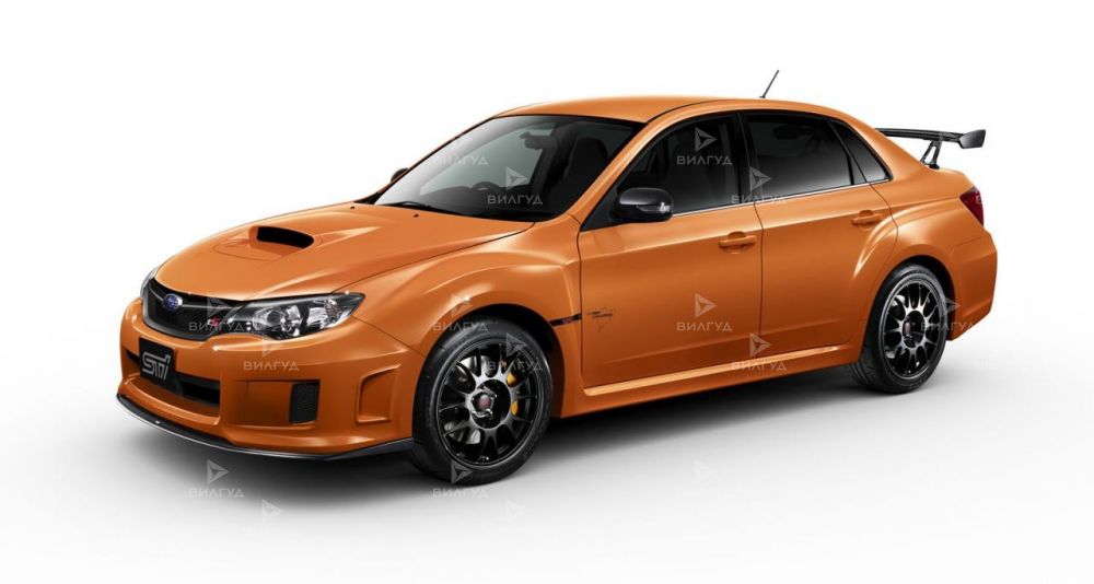 Диагностика бензинового двигателя Subaru WRX в Красноярске