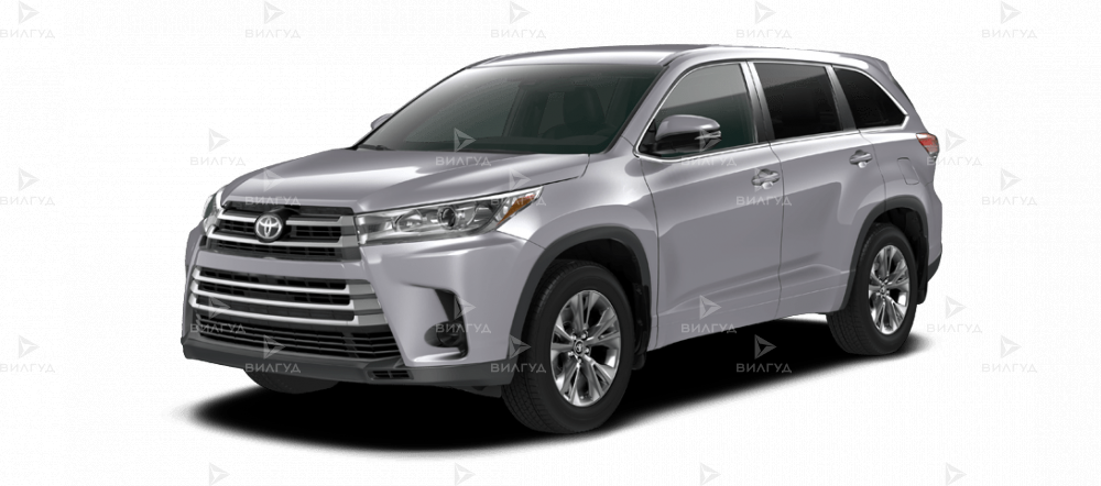 Диагностика бензинового двигателя Toyota Highlander в Красноярске