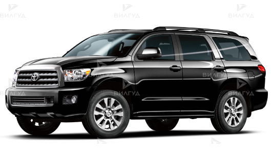 Диагностика бензинового двигателя Toyota Sequoia в Красноярске