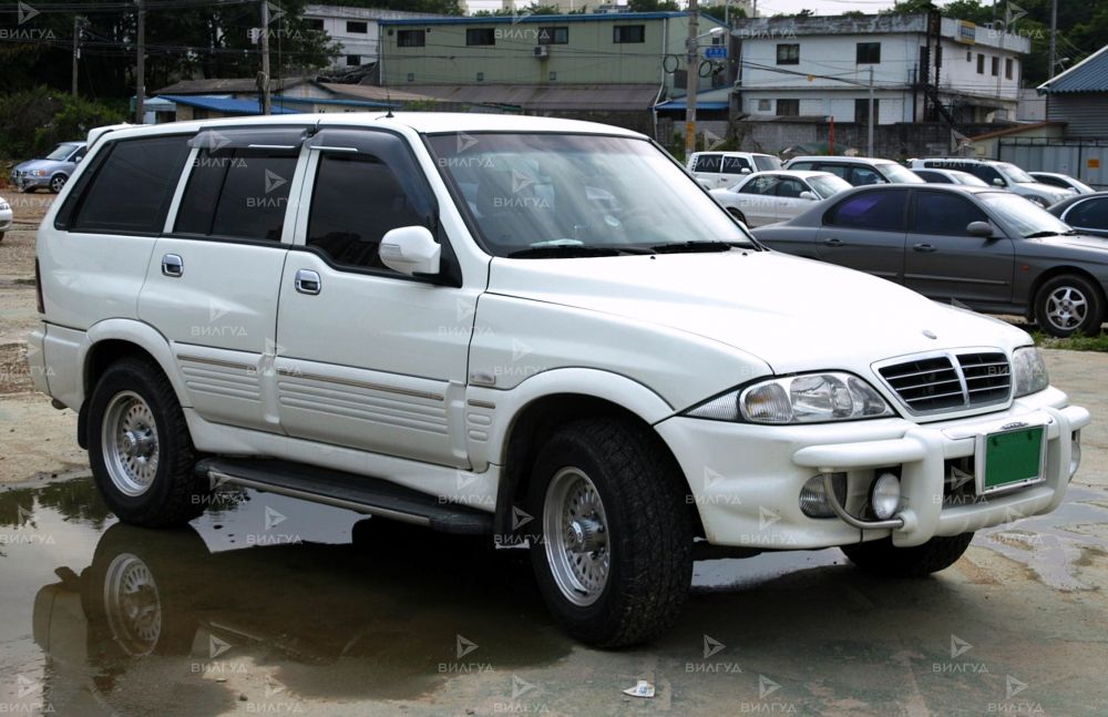 Капитальный ремонт бензинового двигателя Ssangyong Musso в Красноярске