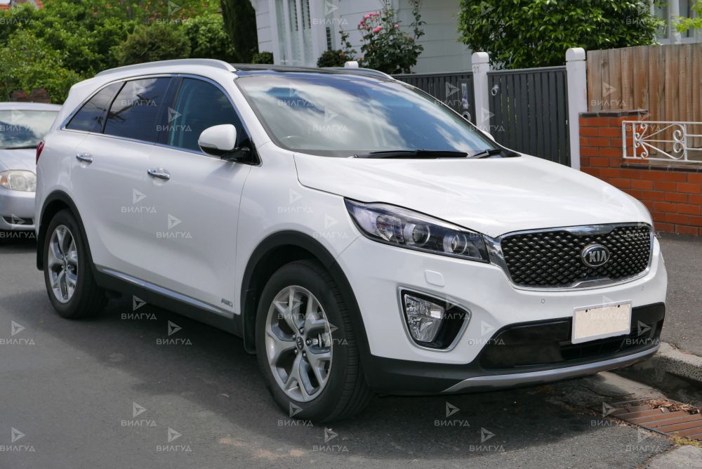 Замена передних пружин KIA Sorento в Красноярске