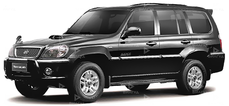 Замена стойки амортизатора Hyundai Terracan в Красноярске