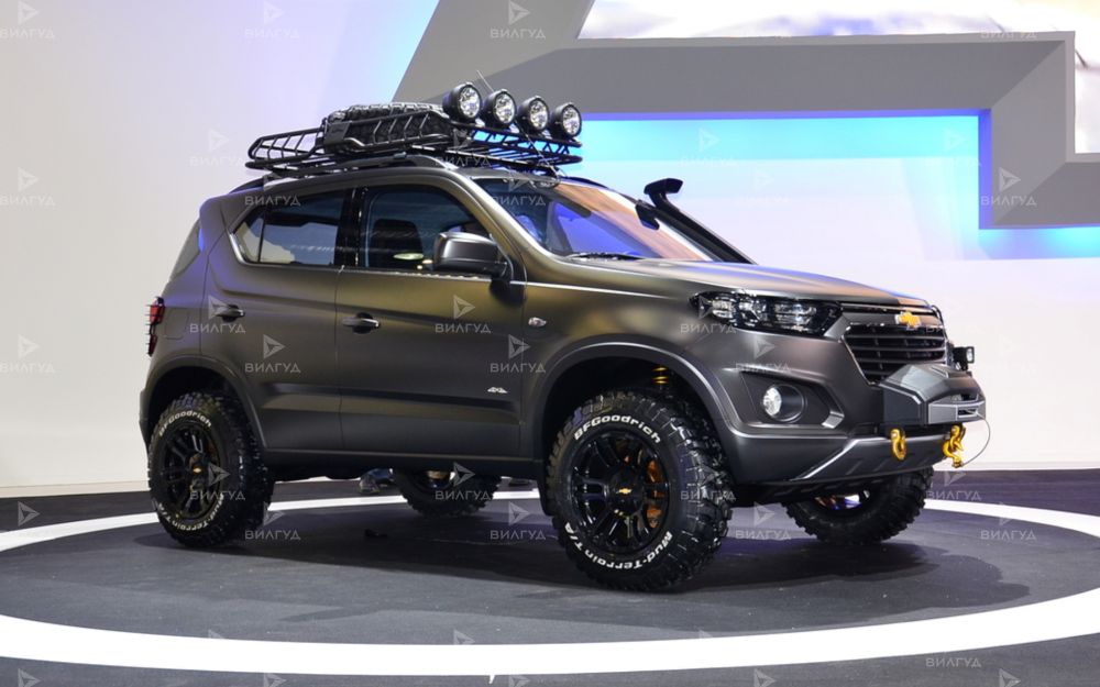 Замена задних пружин Chevrolet Niva в Красноярске