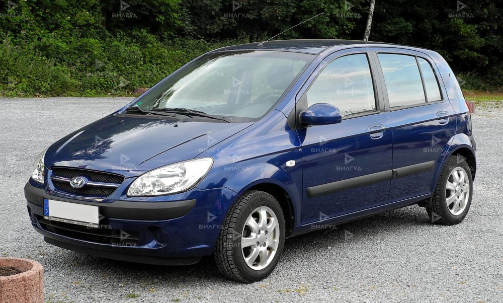 Замена задних пружин Hyundai Getz в Красноярске