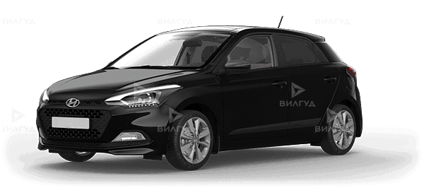 Замена задних пружин Hyundai I20 в Красноярске