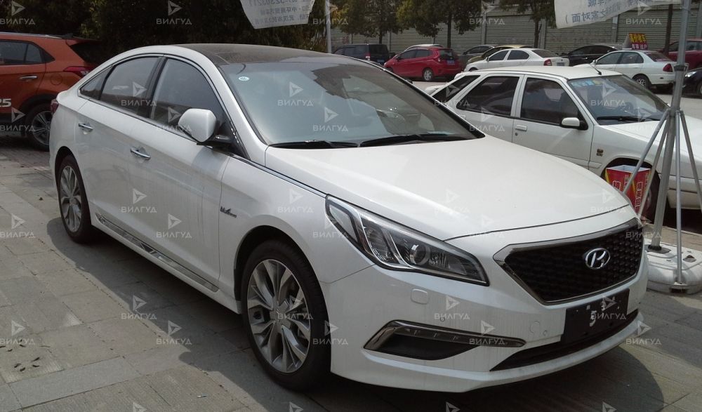 Замена задних пружин Hyundai Sonata в Красноярске