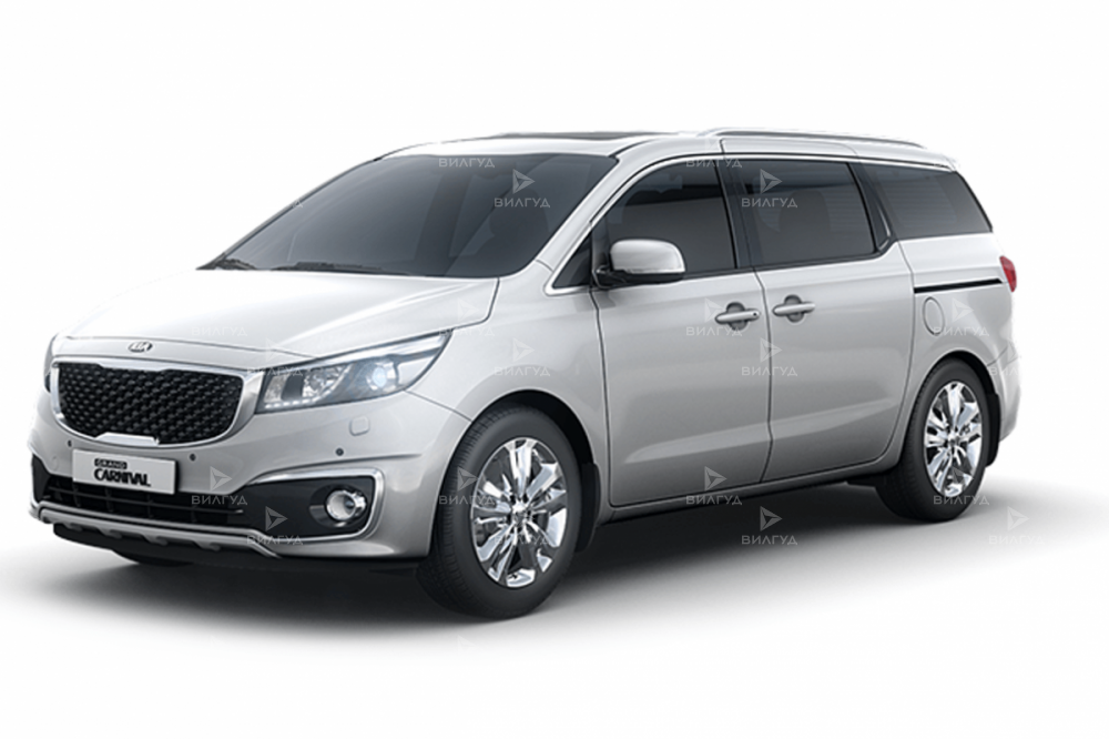 Замена задних пружин KIA Carnival в Красноярске