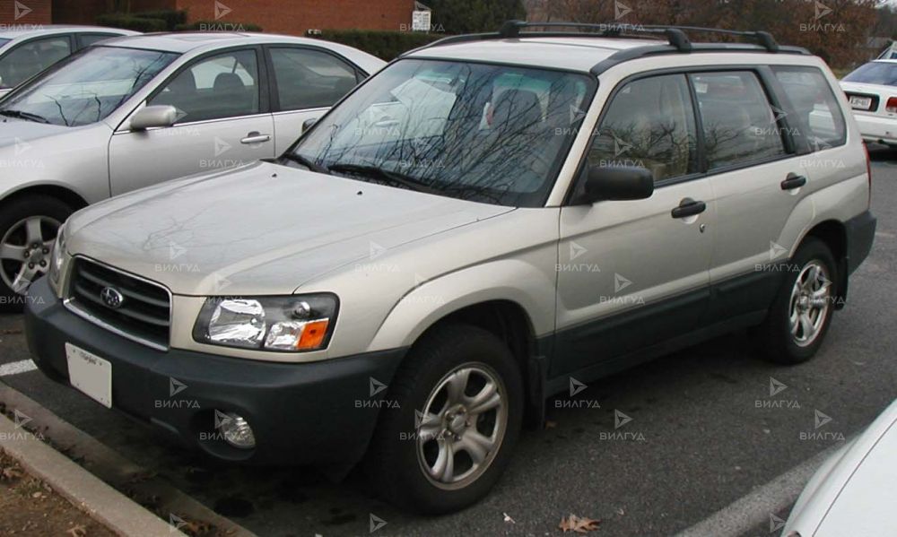 Замена задних пружин Subaru Forester в Красноярске