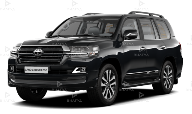 Замена задних пружин Toyota Land Cruiser в Красноярске